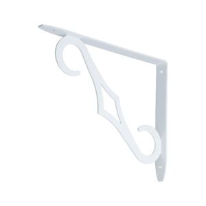 SHELF BRACKET 10" COLONIAL STYLE WHITE SHELF BRACKET 10" COLONIAL STYLE WHITE
